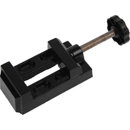 Aluminum Alloy Tongs Mini Vise Flat Tongs 8005 Aluminum Miniature Small Jewelers Hobby Clamp On Table Bench Vise Mini Tool Vice