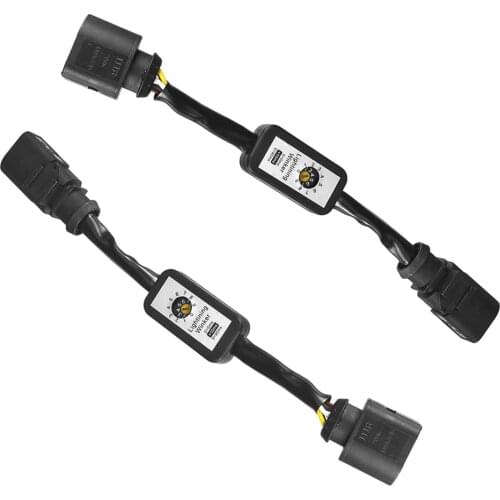 2pcs/Set Turn Signal Indicator LED Taillight Add-on Module Cable Wire Harness For Audi A3 8V Dynamic Left & Right Tail Light