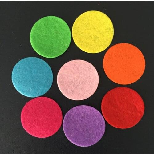 100pieces/lot 40mm mix color Padded Felt round shape craft/ DIY Appliques Clothing decoration Scrapbook A15D