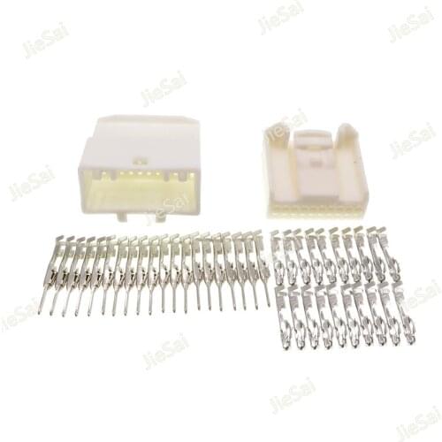20 Pin 1473807-1 Auto Car CD Player Wire Connector Audio Socket For Toyota