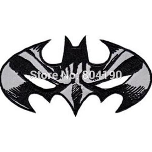 4" Mask Logo Uniform Logo Animated Movie TV Series Costume Embroidered Emblem applique iron on patch
