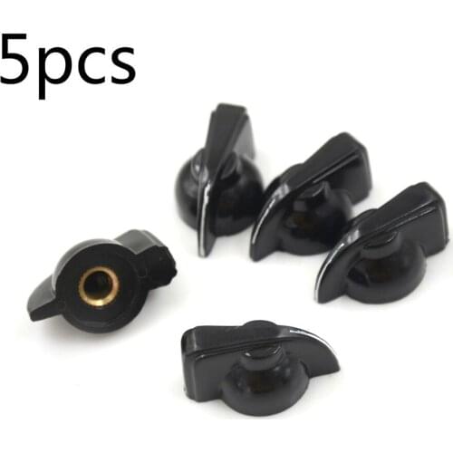 5Pcs 6mm Chicken Beaks Band Switch Knob Potentiometer Knob Bakelite Knob Cap