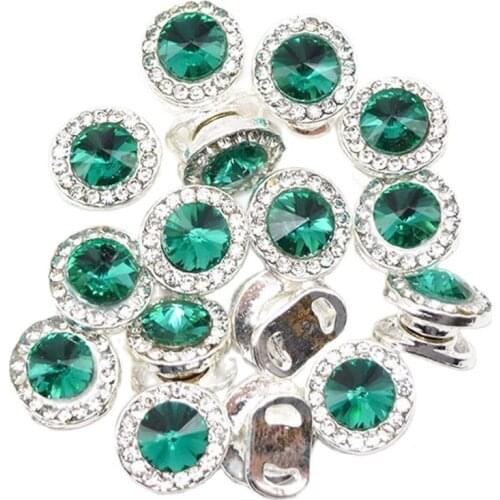 5Pcs Rotating Nail Art Metal Rhinestone Charms Decoration Jewelry 3D Bow/Round/Diamond Spinning Crystal Nails Plated Accessories