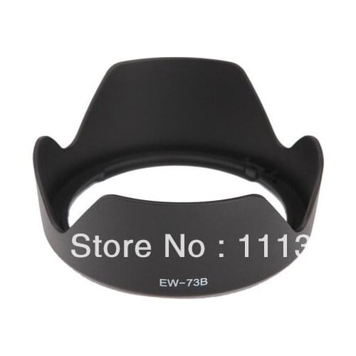 DHL free shipping+tracking number 100pcs/lot Lens Hood EW 73B EW-73B Lens Hood For Canon 650D 550D 600D 18-135