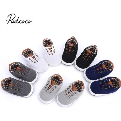 2020 Baby Summer Clothing Newborn Baby Boy Girl Soft Sole Leather Crib Shoes Solid Causal Hook 0-18M Toddler Shoes Sport Walkers