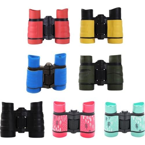 4X30 Kids Binocular Telescope Scope Outdoor Travel Bird Watching Folding Optics Carrying Handheld Telescope Elements