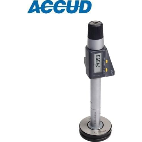ACCUD best selling digital three points inside micrometer digital internal micrometer Metric/inch 125-300mm