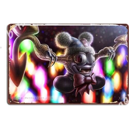 Marx The Demonic Jester Metal Signs Garage Decoration Funny Club Party pub Garage Tin sign Posters