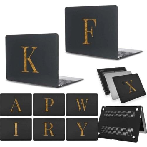 Laptop Case for Apple Macbook Pro 13/Macbook Pro 15/Pro 16 Initials Name Matte Case Cover