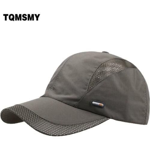 Spring Men and women snapback cap quick dry summer sun hat visor Hip-Hop bone breathable chapeu casual mesh men Baseball caps