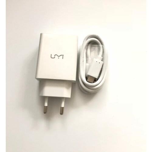 New Travel Charger + USB Cable USB Line For UMI PLUS MTK 1.8GHz Octa Core 5.5 Inch 1920x1080 + Tracking Number