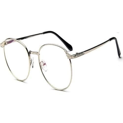 Metal Finished myopia glasses Nearsighted Glasses prescription glasses for men women eyewear diopter from -1.0 to -6.0