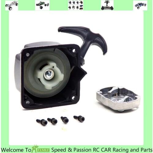 45cc Super Easy Pull Starter Fit for 1/5 HPI Rofun Rovan Km BAJA Losi 5ive T Rc Car Toys Parts