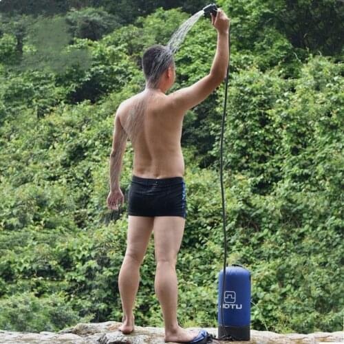 Outdoor Mountaineering Bath Bag Portable Camping Outdoor Bath Bag Pressure Shower Outdoor Car Wash Tool Max 11L