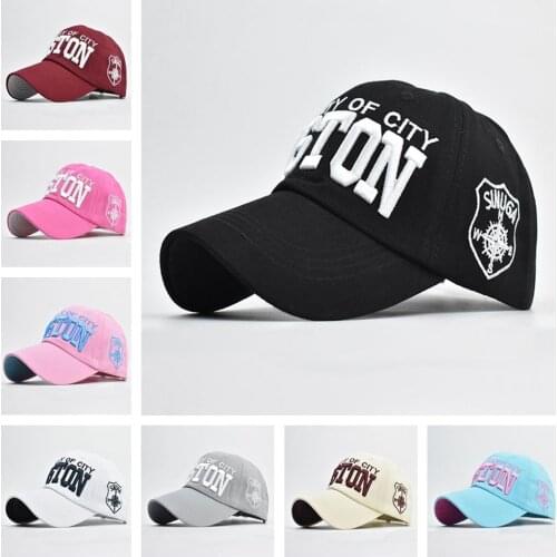 Women Men Baseball Cap Adjustable Hats Distressed Denim Letter Embroidered Sunhat Topee Outdoor Casual Decoration Hat 2021