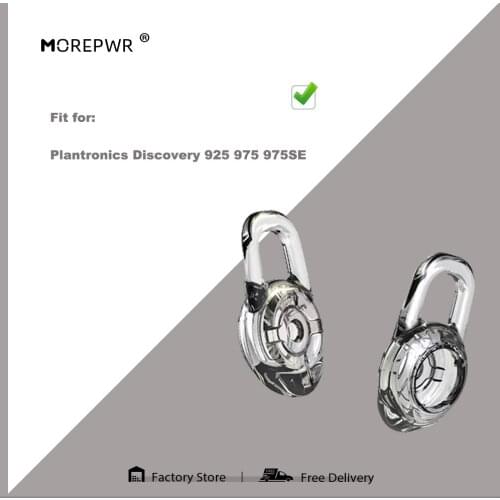 1 set of Silicone Replacement Earbuds Eartips Ear Tips Bud for Plantronics Discovery 925 975 975SE 975 SE Earphones