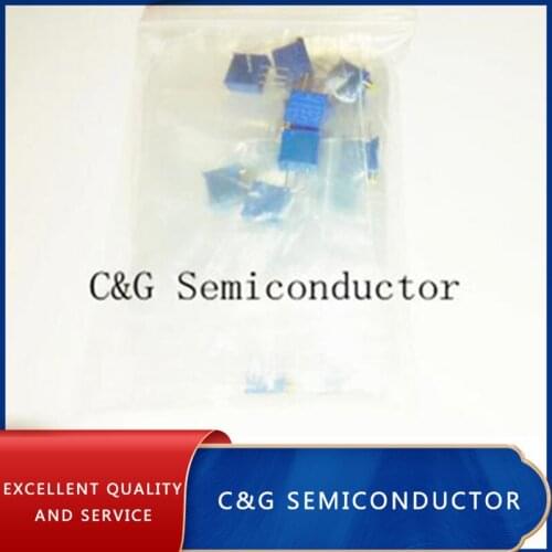 3296 3296W Variable potentiometer, 12valuesX5pcs=60pcs,variable resistor,potentiometer Assorted Kit