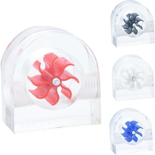 Acrylic Computer Water Flow Water Cooling Flow Indicator Meter Tachometer Observing Cold Liquid Flow Rate