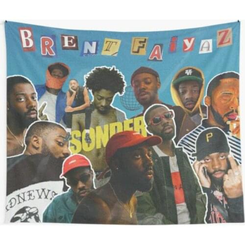 Brent Faiyaz awp Fashion Room Decor Pattern Tapestry Multicolor Mandala Print Tapestry Indian Boho Wall Bedroom Carpet