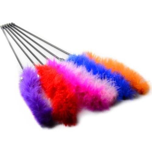 Cat Kitten Teaser Plush Wire Chaser Wand With Bell Interactive Fun Pet Toy Gift With Bell Pet Teaser Random Color For Cat