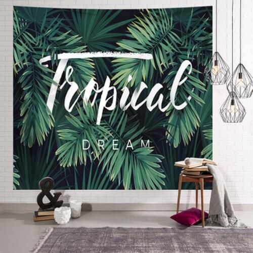 Ins Nordic Style Bedroom Decoration Tapestry Digital Printing Net Red Live Background Cloth Hanging Cloth Boho Decor