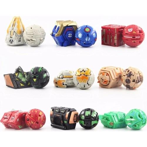 Hot Deformation Animal Action Toy Figures Diameter 3.5cm Capsule Random Send No Repeat Free Cards for Gift Dragon Dinosaur Toys