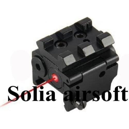 MINI Red Dot Sight LASER SIGHT With Detachable Picatinny Rail for PISTOL