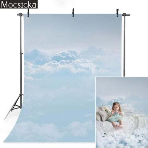 Sky Cloud Photography Backdrop Children Portrait Background Photo Studio Birthday Art Professional Photographic Photocall Props