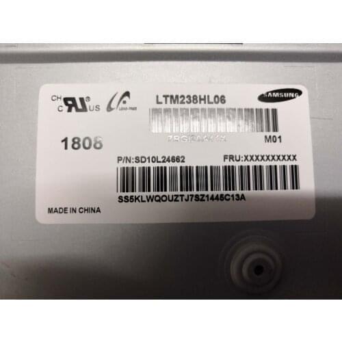New LCD display screen model LTM238HL06 LTM238HL08 For HP EliteOne 800 G3 23.8'' Non-Touch M920z
