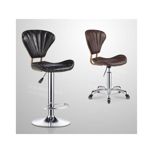 New work stool master stool beauty chair hairdressing chair back stool personalized bar stool