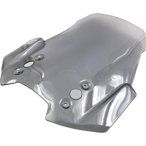 For Kawasaki Versys 650 KLE650 Versys 1000 2015 - 2018 Naked Bike Motorcycle Dark Smoke Windshield Windscreen Deflector Airflow