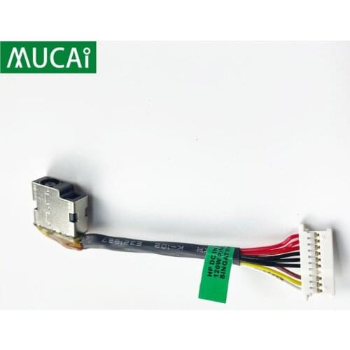 DC Power Jack with cable For HP 17-AB 15-AX 15-BC TPN-Q173 laptop DC-IN Charging Flex Cable