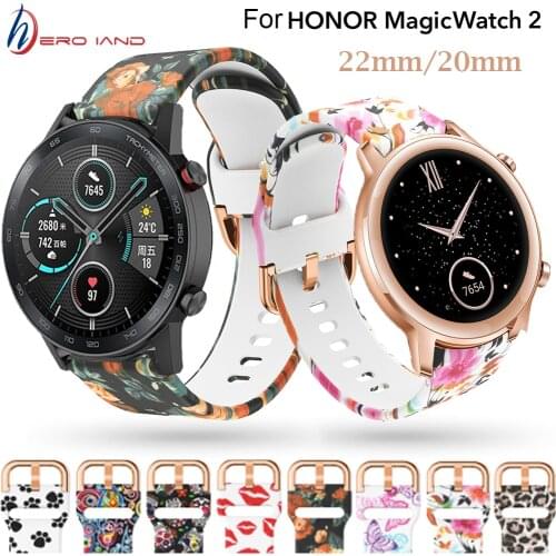 22mm 20mm bracelet watch band for Huawei Watch GT 2 HONOR Magic 2 42mm 46mm Wristband with buckle Smart Watch Strap accessories