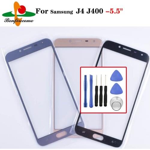 J400 Replacement LCD Front Touch Screen Glass Outer Lens For Samsung Galaxy J4 J400 J400F J400F/DS J400G/DS J400G SM-J400F