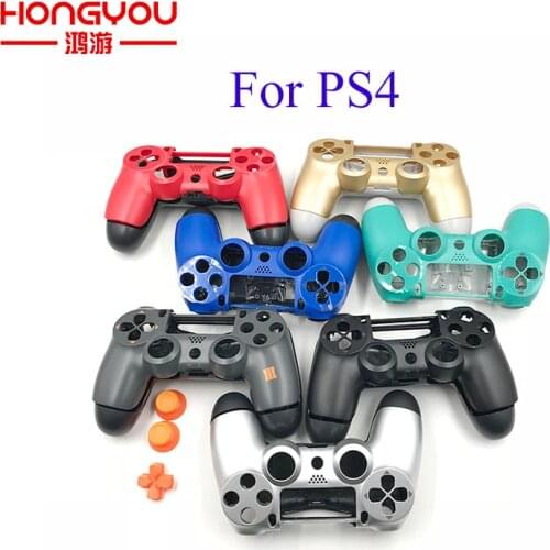Replace JDM-001 Controller Housing Shell for Playstation 4 PS4 Controller Front Cover Front Back Shell Case