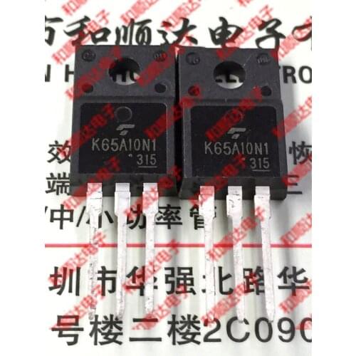 10pcs/lot TK65A10N1 K65A10N1 New stock TO-220F 100V 65A