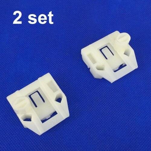 2XFOR SKODA FABIA NEW BEETLE FRONT RIGHT/LEFT SIDE WINDOW REGULATOR REPAIR KIT97-06