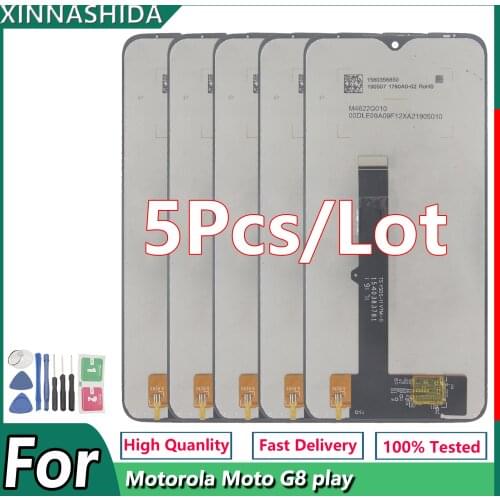 5PCS/LOT 6.2" LCD Screen For Motorola Moto G8 Play XT2015 XT2015-2 LCD Display Touch Screen Digitizer Assembly Replacement