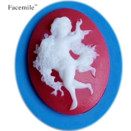 Angel Fondant Cake Mold Sugarcraft DIY Cooking Silicone Mold Cutter Mould Tool Cake Decorating Tools Cake Tools