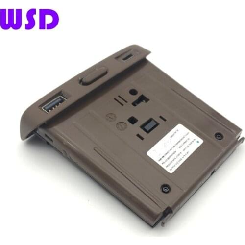 Car charger for Mercedes-Benz W205 X253 W213 seat back adapter USB interface convenient charging hole ABS original installation