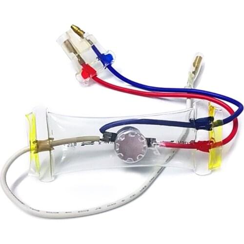3-wire -7° AC 250V 10A Bimetal Refrigerator Temperature Sensor 43cm Replacement Fridges Defrost Probe Parts