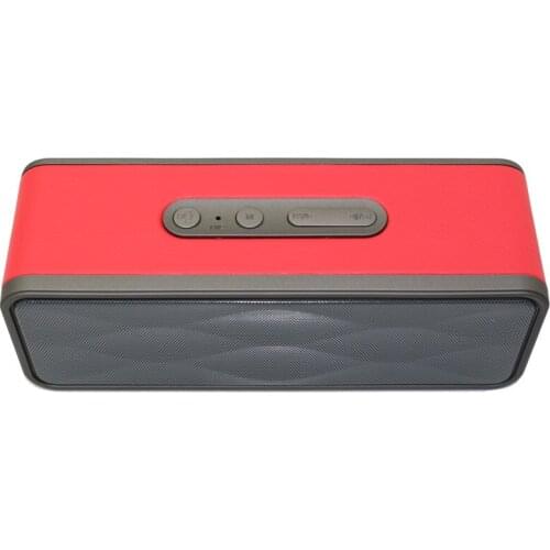 Bluetooth Speaker Wireless Portable Voice Reminder Handfree Call Super Bass Sound TF Card FM Radio LED Playing High Quality USB