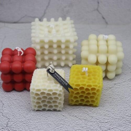 Large Cube Candle Molds Cube Ball Art Candle making Silicone Molds