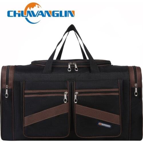 Chuwanglin Travel Duffle Men Women Luggage Package Handbag Large Travelling Bags Waterproof Shoulder Weekend Bag 7191203