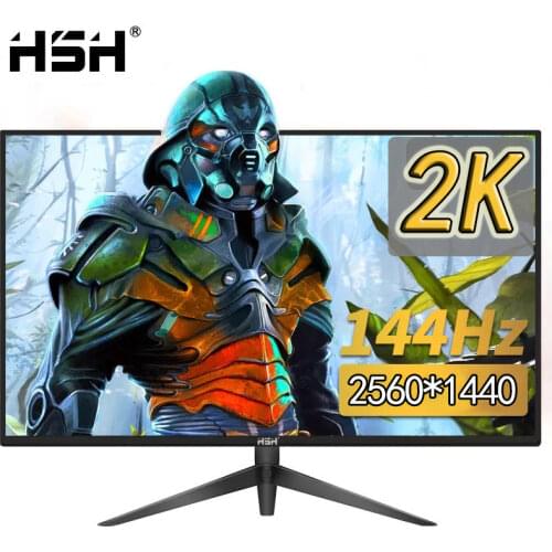 IPS 2K 1MS 28 " LCD Monitor Gamer 144 HZ HD Gaming Monitor PC 2560×1440 Flat panel display for desktop HDMI computer Monitor