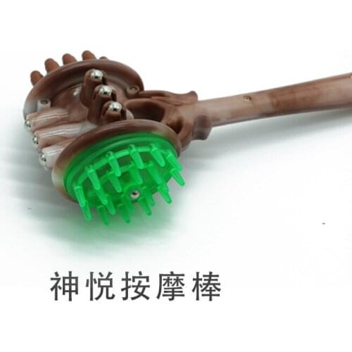 Massage Hammer Multi-functional bao jian chui Cultivation Massage Equipment Meridian Pai Pai Le Double Color Hammer