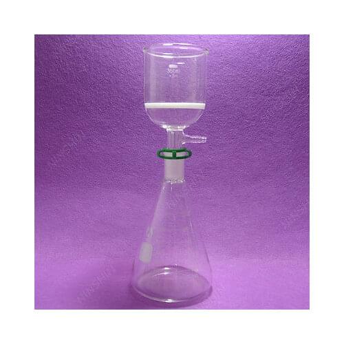1000ML Filtration Set[Erlenmeyer Flask+Filter Funnel(3#)],Lab Filter Set