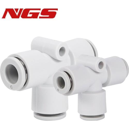 Pneumatic Joint Tee Reducer KQ2T04/06/08/10/12/16-00 Straight Quick Plug Connector KQ2T04-06 KQ2T06-08 KQ2T08-10 KQ2T10-12