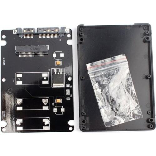 Superior Mini pcie mSATA SSD To 2.5Inch SATA3 Adapter Card With Case