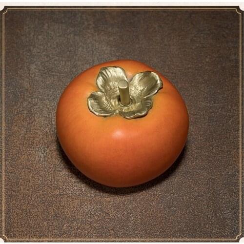 All copper ornaments everything goes well household ornaments copper handicrafts copper persimmon gift ornaments